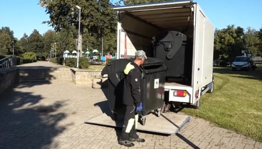 AADSO rūpējas par tīrību un kārtību Daugavpils lielo pasākumu laikā