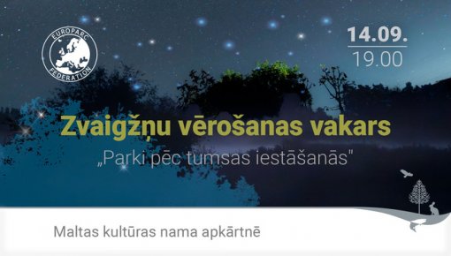 Rāznas Nacionālajā parkā aicina uz zvaigžņu vērošanas vakaru
