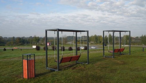 Daugavpilī labiekārtots Mīlestības kalns