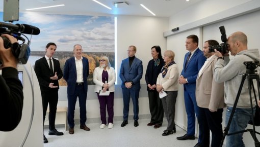 Daugavpils reģionālajā slimnīcā darbu sāk viena no modernākajām datortomogrāfijas iekārtām Latvijā