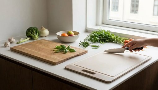 Koka vai plastmasas virtuves dēlītis: kurš ir drošāks un kad tas jānomaina?