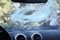 Trīs automašīnu sadursmē cieš vīrietis