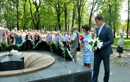 Daugavpilī atzīmē pilsētas atbrīvošanas no fašistiem gadadienu