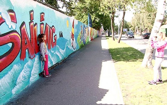 Daugavpilī atklāta vēl viena graffiti galerija