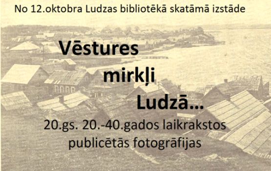 Vēsturisko publikāciju izstāde Ludzas bibliotēkā