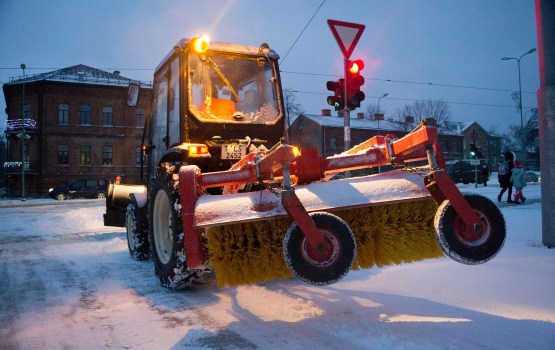 Daugavpils dienesti sniegputeņa laikā strādāja pastiprinātā režīmā