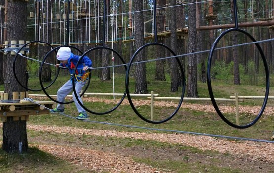 Daugavpilī jauns tūrisma objekts – piedzīvojumu parks “Daugavpils Tarzāns”