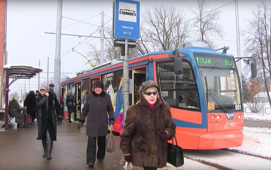 Daugavpilī ar tramvajiem pārvadāto pasažieru skaits pērn pieaudzis par 14%