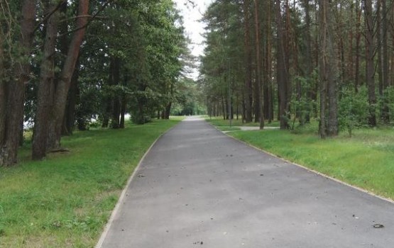 Darbs pie Stropu promenādes izveidošanas turpinās