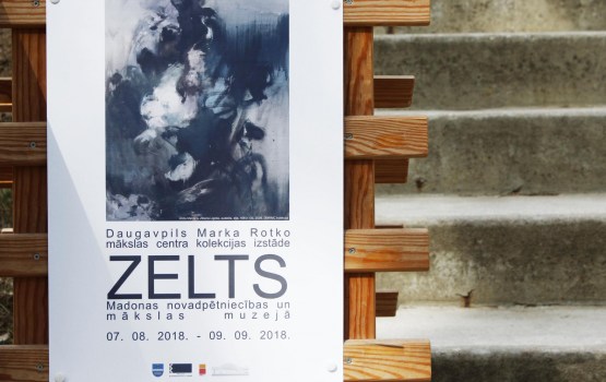 Madonā atklāta Rotko centra kolekcijas izstāde „ZELTS”