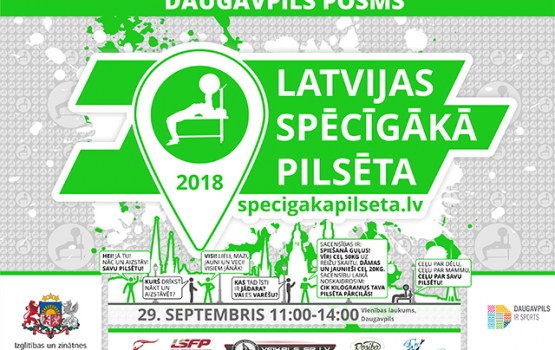 29.septembrī Daugavpilī viesosies “Latvijas Spēcīgākā pilsēta”