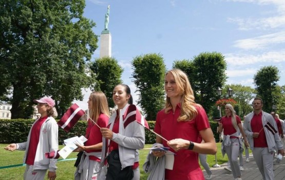 Latvijas pludmales volejbola duets Tīna Graudiņa/Anastasija Samoilova dosies iekarot Parīzi