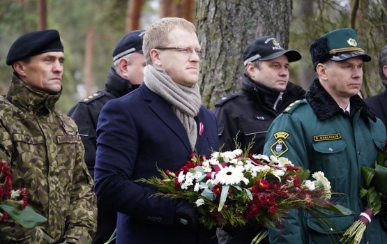 Daugavpils mēra Andreja Elksniņa apsveikums Lāčplēša dienā