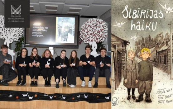 Novadpētniecības un mākslas muzejā būs skatāms uzvedums pēc Jurgas Viles grāmatas "Sibīrijas haiku" motīviem
