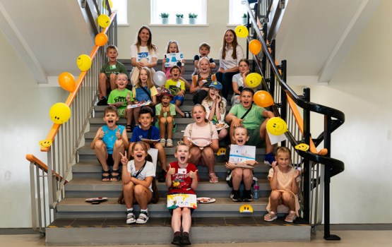 Nodibinājums "Rūpes" rīkoja radošo pasākumu bērniem “Miers dabas materiālos”