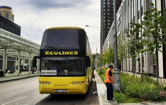 No 15. oktobra plānots ierobežot pasažieru autobusu satiksmi uz Krieviju un Baltkrieviju