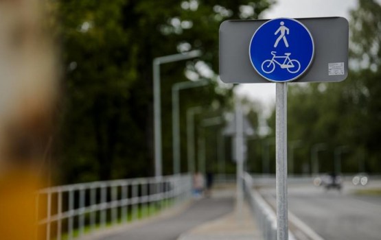 Daugavpils apkārtnē attīsta infrastruktūru gājējiem un velosipēdistiem