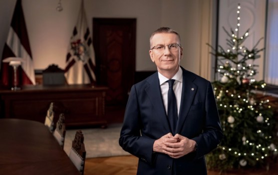 Latvijas prezidents Jaungada uzrunā uzsvēra cilvēku rīcības nozīmīgumu