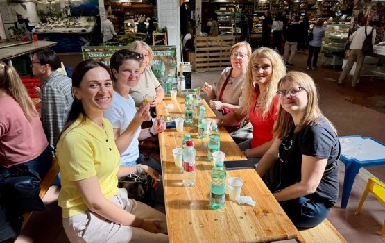 Pirmā projekta «Taste the history» diena: Roma – caur ielām un garšām