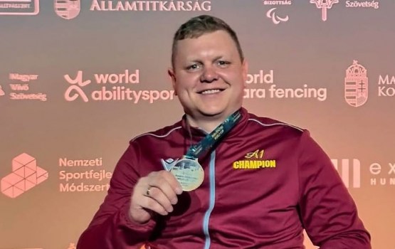 Oļegs Garkuls-Gurēvičs izcīna bronzu Pasaules kausa posmā parapaukošanā