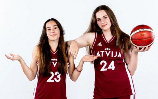 Latvijas sieviešu basketbola izlasē pirmo reizi iekļautas divas Daugavpils spēlētājas