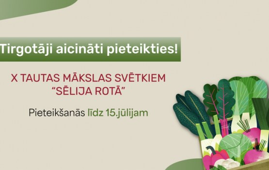 Tirgotājus aicina pieteikties tautas mākslas festivālam “Sēlija rotā”