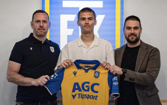 Jaunais BFC Daugavpils futbolists Artjoms Garža pārgājis uz Čehijas klubu FK Teplice