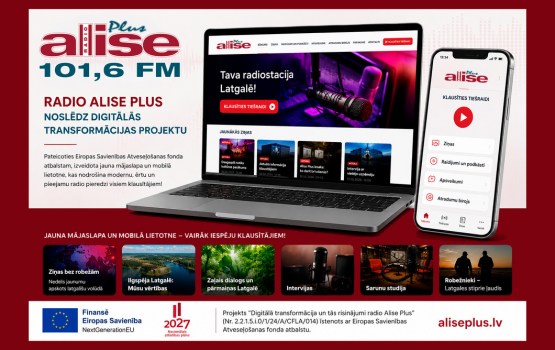 Radio Alise Plus noslēdz digitālās transformācijas projektu un atklāj jaunas iespējas auditorijai
