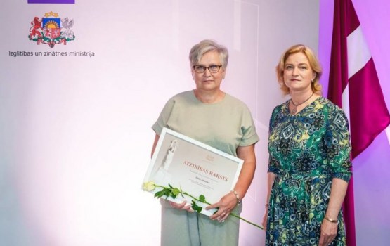 BJC “Jaunība” direktore Aina Jansone saņēmusi Ministru kabineta Atzinības rakstu