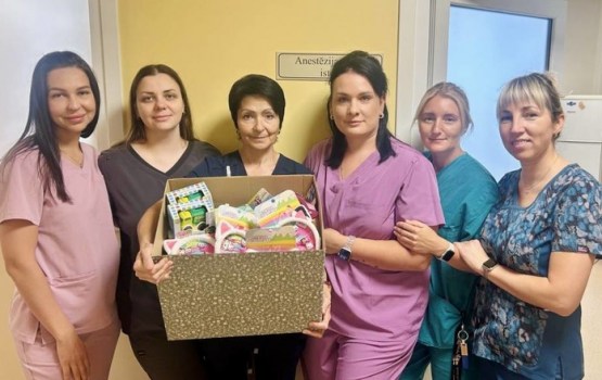 DRS Anestezioloģijas daļas kolektīvs piepilda “Drosmes kasti” un aicina iesaistīties arī citus