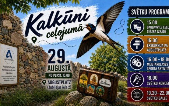 Kalkūnes pagasta svētkos aicinās doties simboliskā ceļojumā apkārt pasaulei