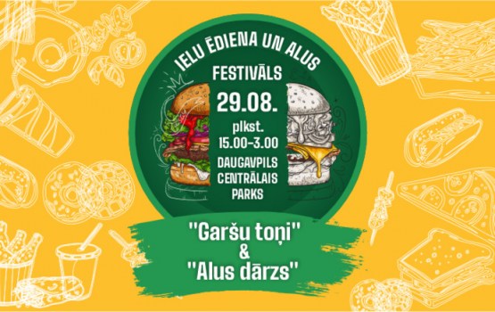 29. augustā Daugavpilī notiks ielu ēdiena festivāls “Garšu toņi”
