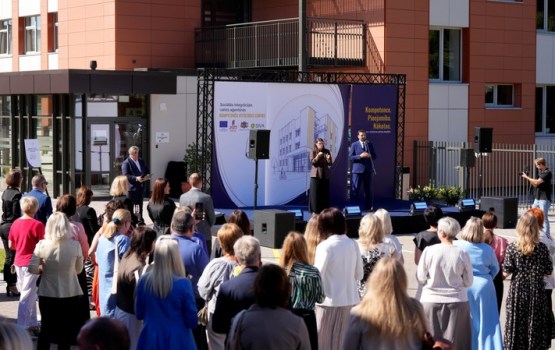 Jūrmalā atklāts atbalsta centrs cilvēkiem, kuri ikdienā aprūpē tuviniekus