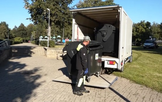 AADSO rūpējas par tīrību un kārtību Daugavpils lielo pasākumu laikā