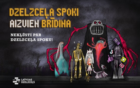 “Latvijas dzelzceļš” sāk drošības kampaņu “Dzelzceļa spoki aizvien brīdina!”