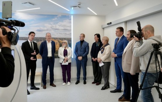 Daugavpils reģionālajā slimnīcā darbu sāk viena no modernākajām datortomogrāfijas iekārtām Latvijā
